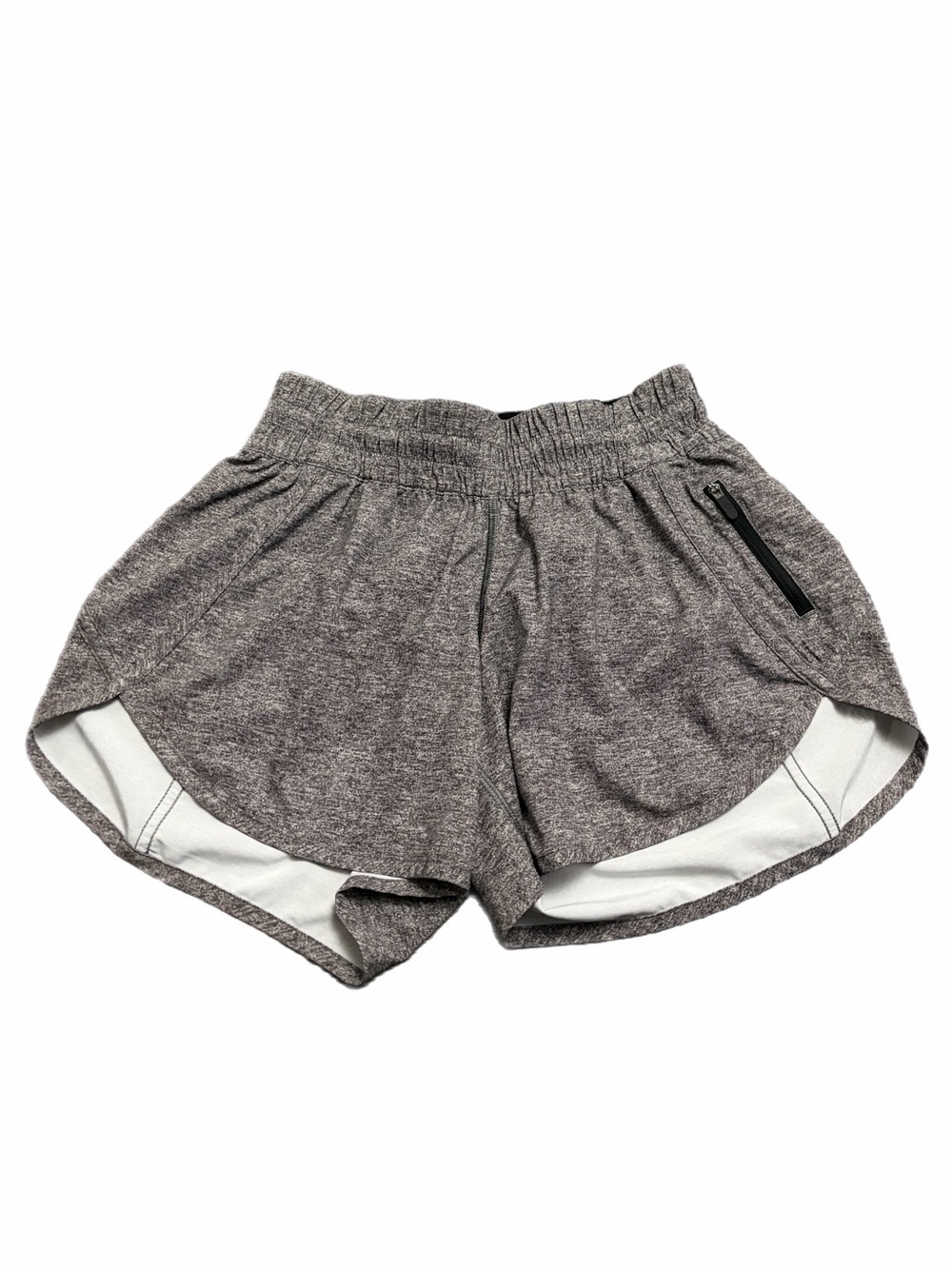 NWOT Lululemon Tracker Track That Short *4"(Heather Lux Multi Black) Size 6